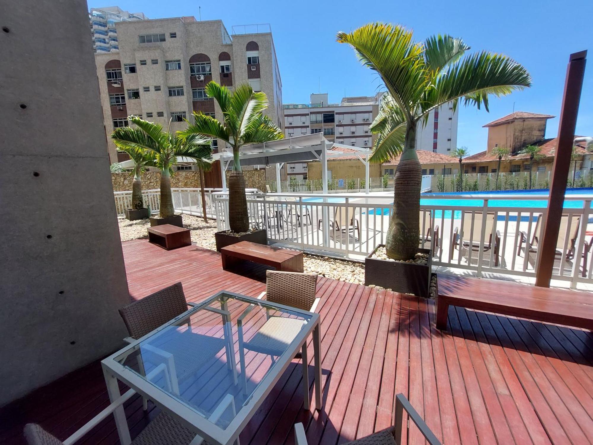 Appartement Book Santos —Unlimited 1413 — Modernidade E Arte Extérieur photo
