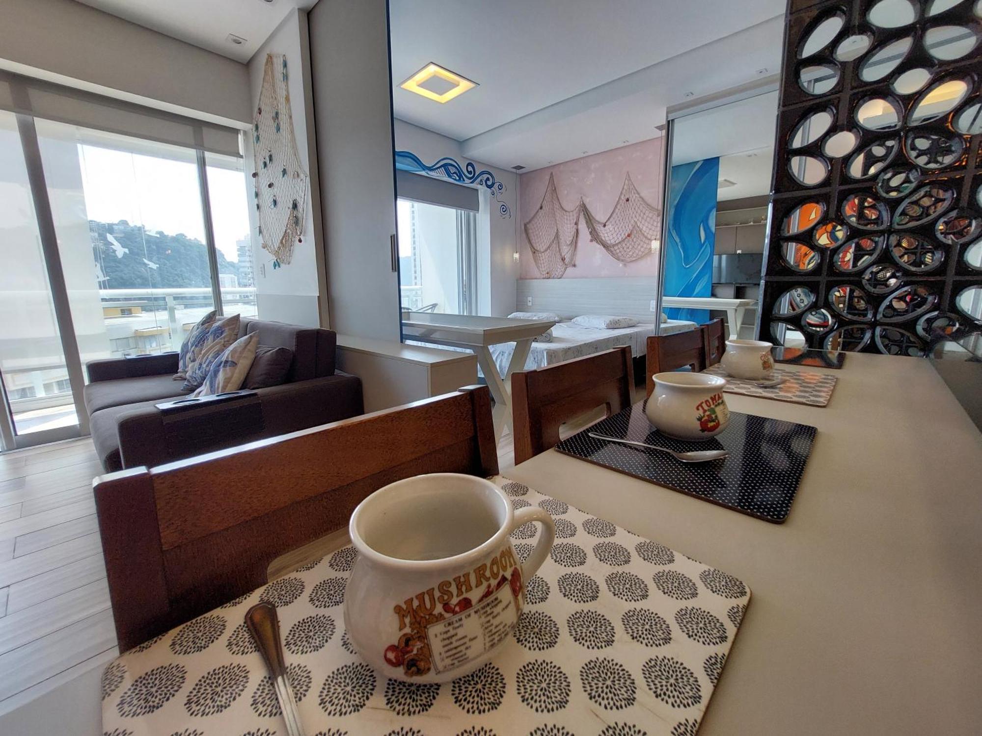 Appartement Book Santos —Unlimited 1413 — Modernidade E Arte Extérieur photo